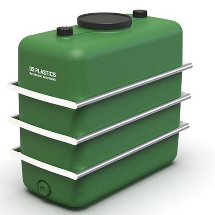 Watertank 1100L bovengronds met staalbanden