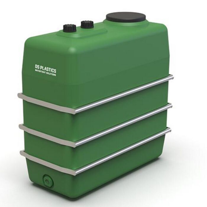 Watertank bovengronds 1500L met staalbanden