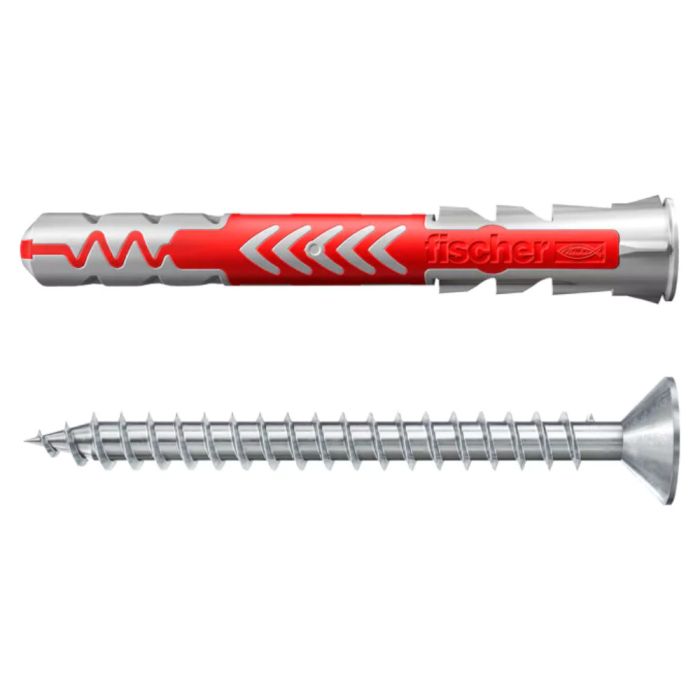 fischer DuoPower plug + schroef verzonken kop