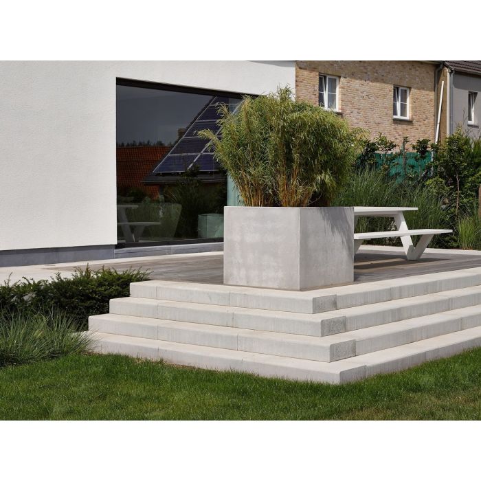 Planter Square Smooth zonder bodem