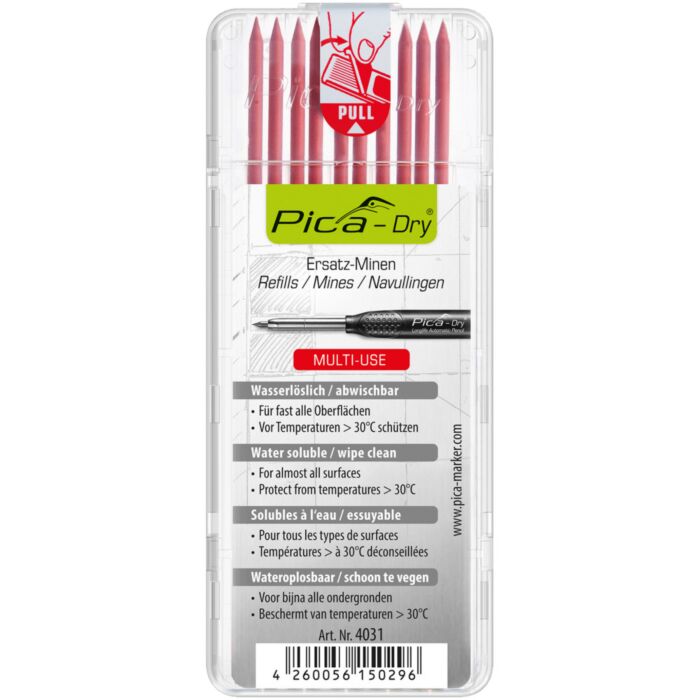 Pica Dry Navulling Rood