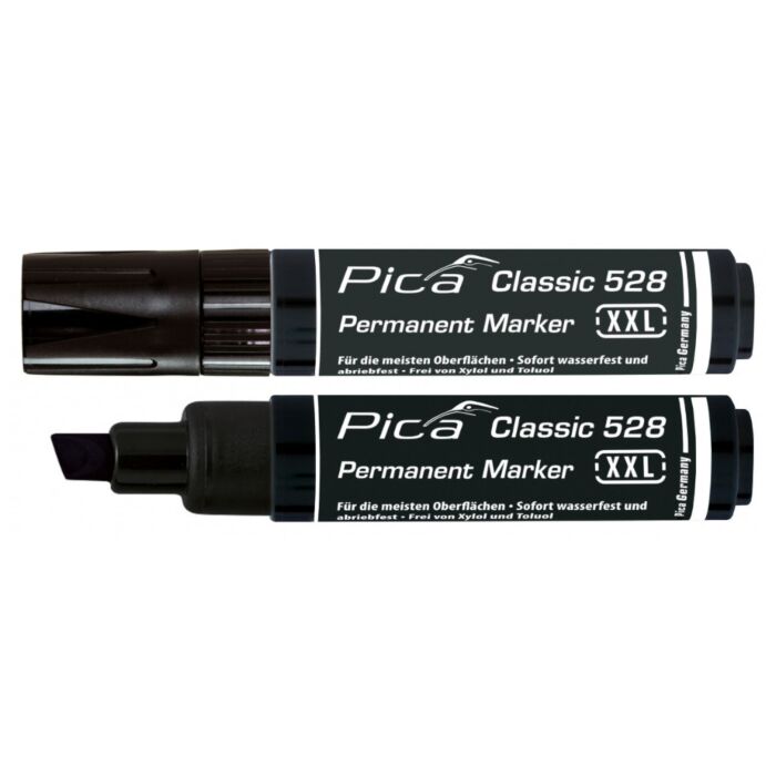 Pica Permanent Marker Beitelpunt XXL Zwart