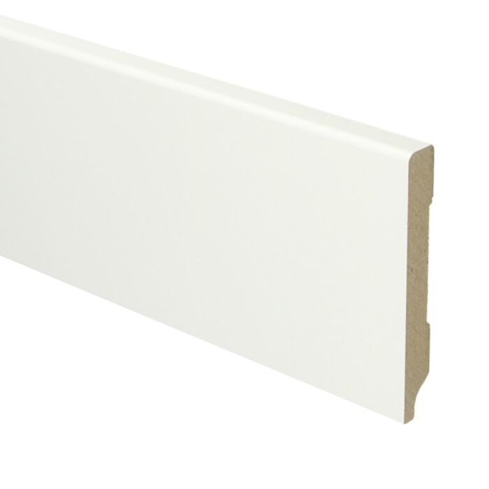 MDF Plint 9016 recht