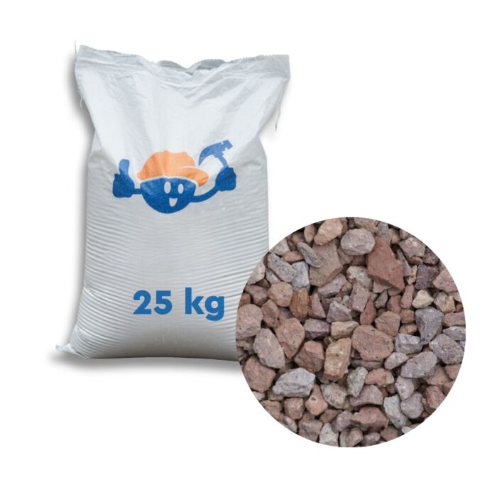 Gres rood 6/10 25 kg