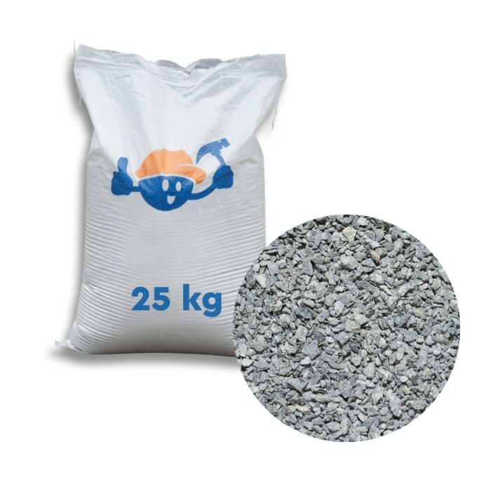 Waterdoorlatende voegsplit Porfier 2/4 Zak 25 kg