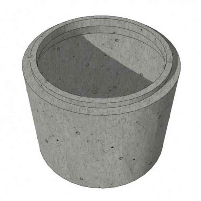 Putring beton met bodem