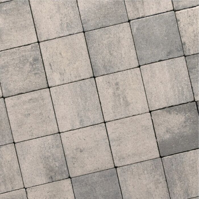 Redsun Recto Antique Matterhorn 15 x 15 x 6 cm In-line Getrommelde Betonklinker