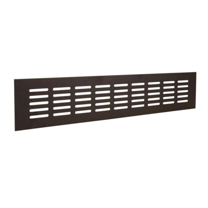 Renson Ventilatiestrip 381 Zwart 80 x 400 mm