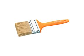 Platte kwast lak 70 mm pet gold kunststof steel