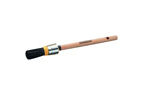 Patentpuntkwast lak 21 mm 12 mix zwart haar
