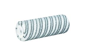 Reserverol Wallstar 18 cm Ø48 polyester 12 grijze streep glad