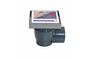 ACO Bluestone Inox Vloerafvoerput HORIZONTAAL