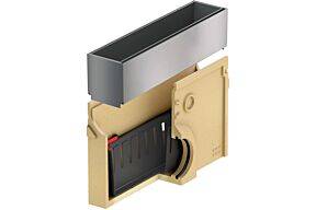 ACO Euroline 100 Discreet 65 Zandvanger met Inox Inspectieluik
