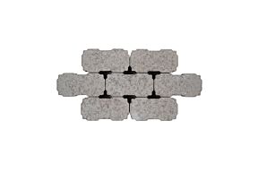 Betonklinker Waterpasserend Grijs 22 x 11 x 6 cm (10,73 m²)