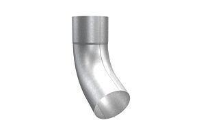 Metigla Dakgoot #11 60° Bocht - Ø125/88 mm [Alu Zinc] 