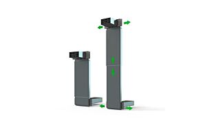 Tilmar Flexcent-HV Vloerventilatiekoker