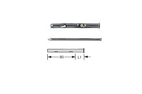 Gunnebo nagel K 130x8mm per stuk
