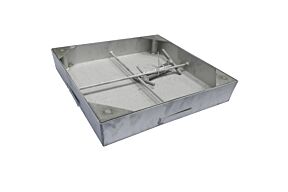 Inox klinkerdeksel