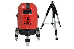 Futech MC8 HPSD kruislijnlaser [groen] + statief 300cm