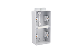 NIKO Hydro Verticale opbouwdoos 2 x M20