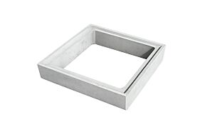 Opzetstuk beton 58 x 58 x 12 cm