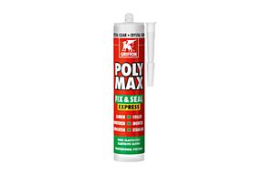Griffon Poly Max Crystal Clear Montagelijm 300 g Transparant