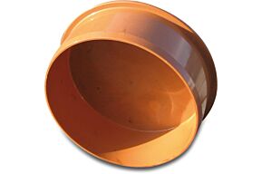PVC Stop Ø160 Oranje
