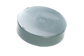 PVC deksel grijs