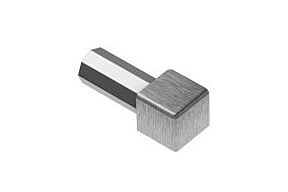 Schluter Quadec-EV/Q 125EB 12.5mm Hoekje Inox Geborsteld