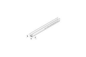 Metal stud Randprofiel U27 4 m 