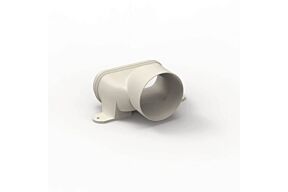 Renson Easyfix overgangstuk van plat naar rond dia 125mm