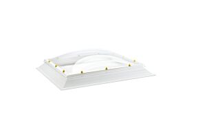 Skylux bolvormige acrylaat lichtkoepel rechthoekig