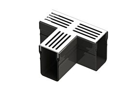 Stardrain aluminium T-stuk