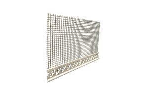 Stopprofiel PVC 6 mm met glasvezel maas L250 cm
