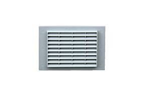 Tilmar T050 Muurrooster los 13 x 9 cm grijs