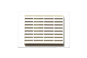 Tilmar T050 Muurrooster los 13 x 9 cm wit