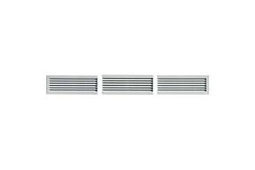 Tilmar ABS inbouwrooster T10413