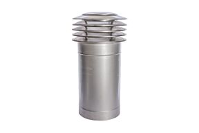 Tilmar TilVent RVS Ventilatieschacht kap met verlengstuk