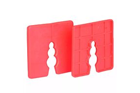 Uitvulplaatje 3 mm [rood]