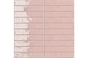 baby pink muurtegel