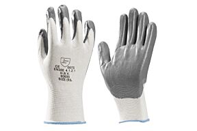 Polyester werkhandschoen nitril coating